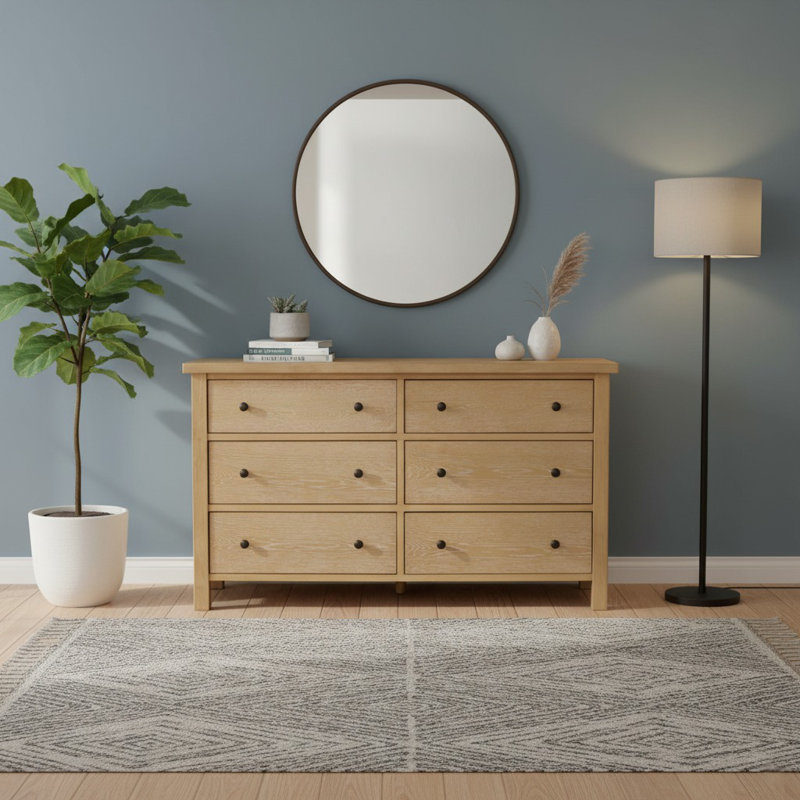 Emilia Six Drawer Dresser