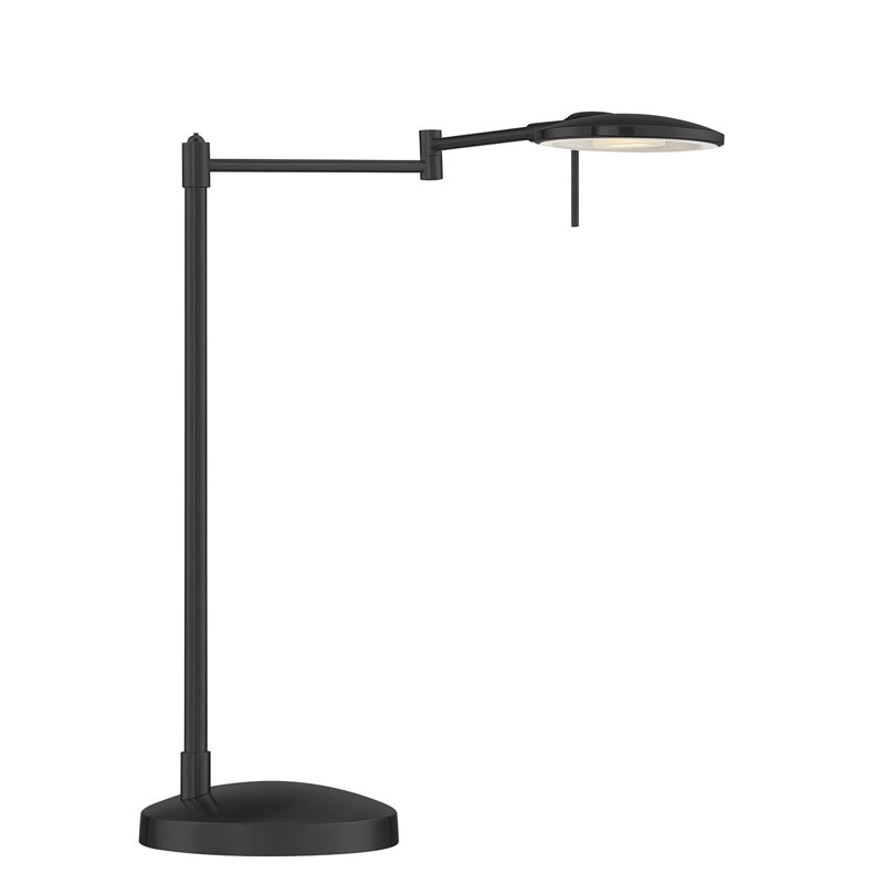 Millsap Adjustable Metal Desk Lamp, Museum Black