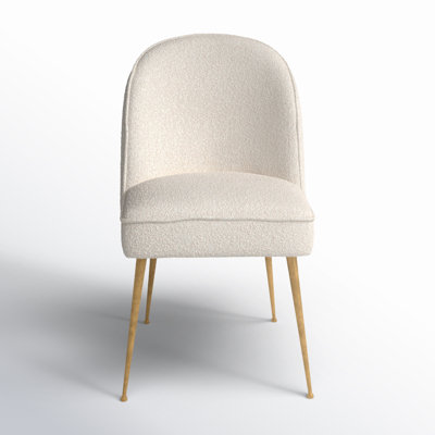 Ermine 19.75'' H Boucle Upholstered Side Chair