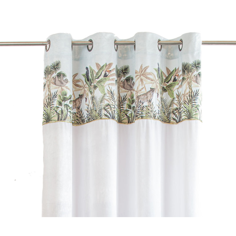 Heavenly Chic Room Darkening Curtain Single Panel