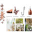Carillon papillon en aluminium et carillon solaire