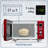 Nostalgia 0.9 Cubic Feet Countertop Microwave-94480718