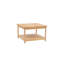 Coffee Table with Storage Solid Wood Dallys -749080793