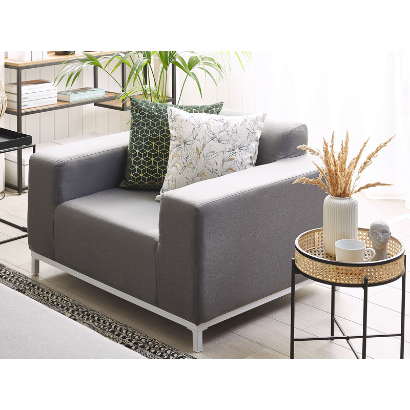 Eleene Outdoor Lounge Chair, Grey