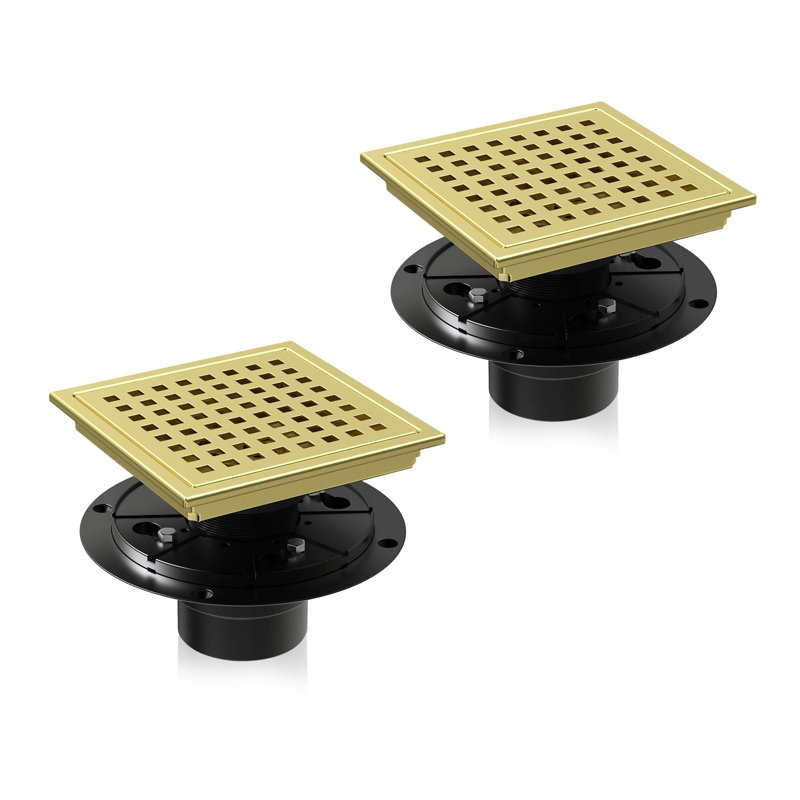 6'' W Tile-In, Brushed Gold
