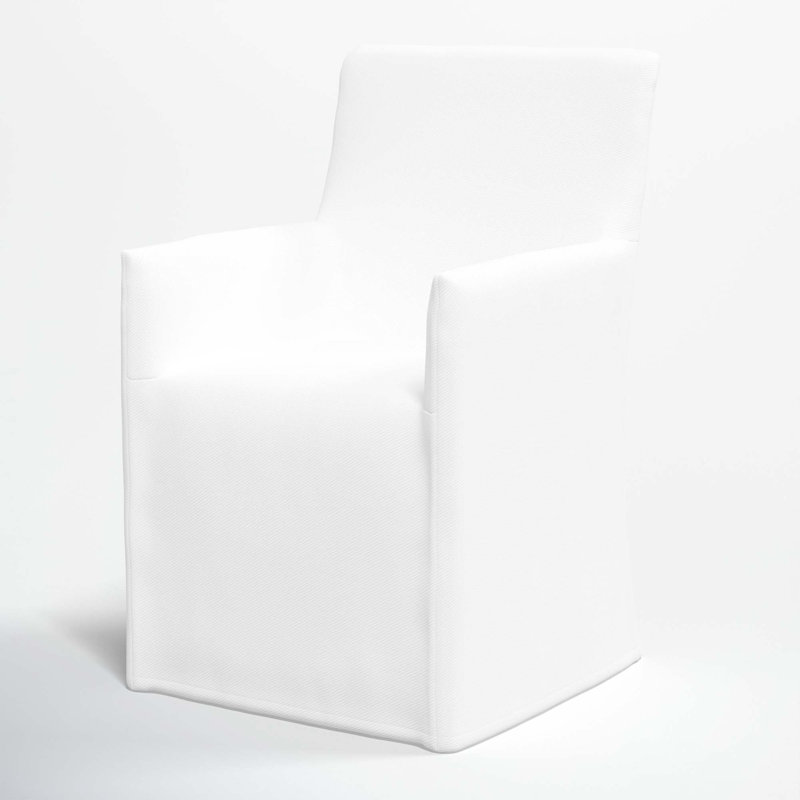 Chaise Ivika, Sergé blanc performance