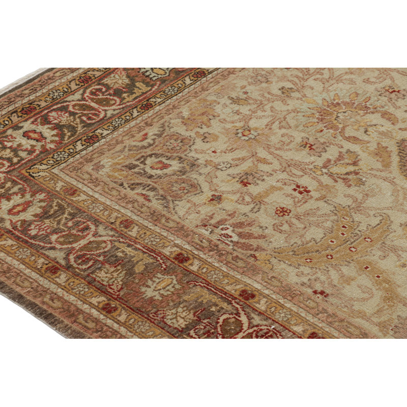 One-of-a-Kind 4'6x6'8 Hand Knotted Area Rug