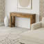 Console en bois avec tiroirs doubles