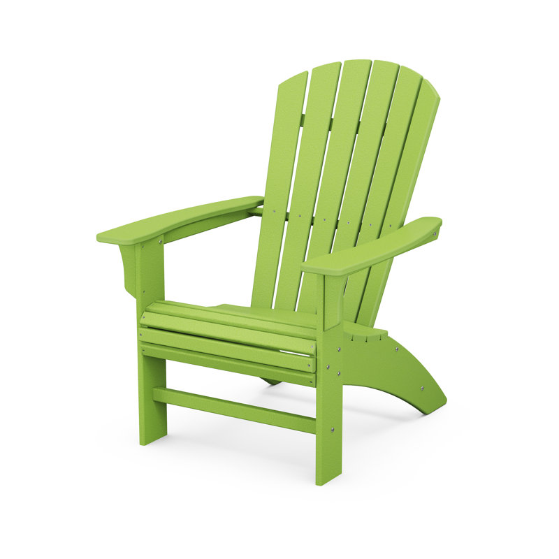 Chaise Adirondack POLYWOOD Yacht Club Curveback, Limette
