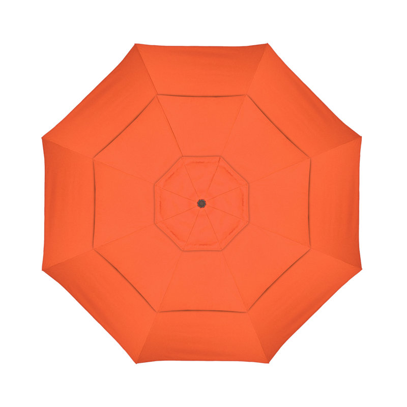 Parasol de marché Broadmeade octogonal Sunbrella, Toile Sunbrella® Melon