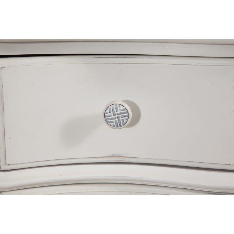 38 " W 3 - Drawer Dresser, Dove White