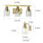 3-Light Dimmable Vanity Light