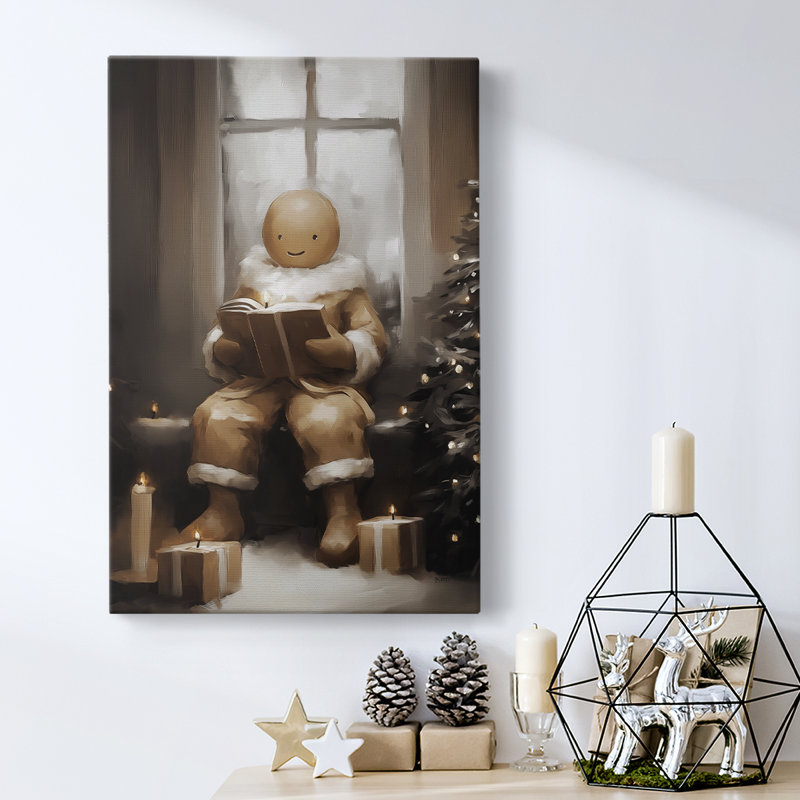 Art des Fêtes de Noël - Toile tendue avec châssis - Série 2-CCXCIV, H 36 po x l 24 po