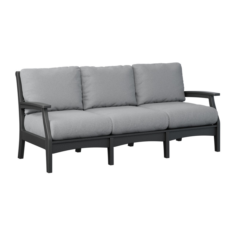 Canapé et coussins de terrasse Classic, Bluepoint Granite, Black
