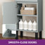 Meuble-lavabo de 16 pouces avec lavabo en céramique pour petit espace-1699231785