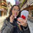 Hello Kitty Wireless Compact Mirror with Adjustable Brightness Touch Sensor and Travel Makeup Mirror