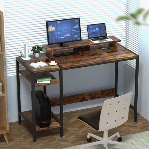 Everly Quinn Metal Base Writing Desk | Wayfair