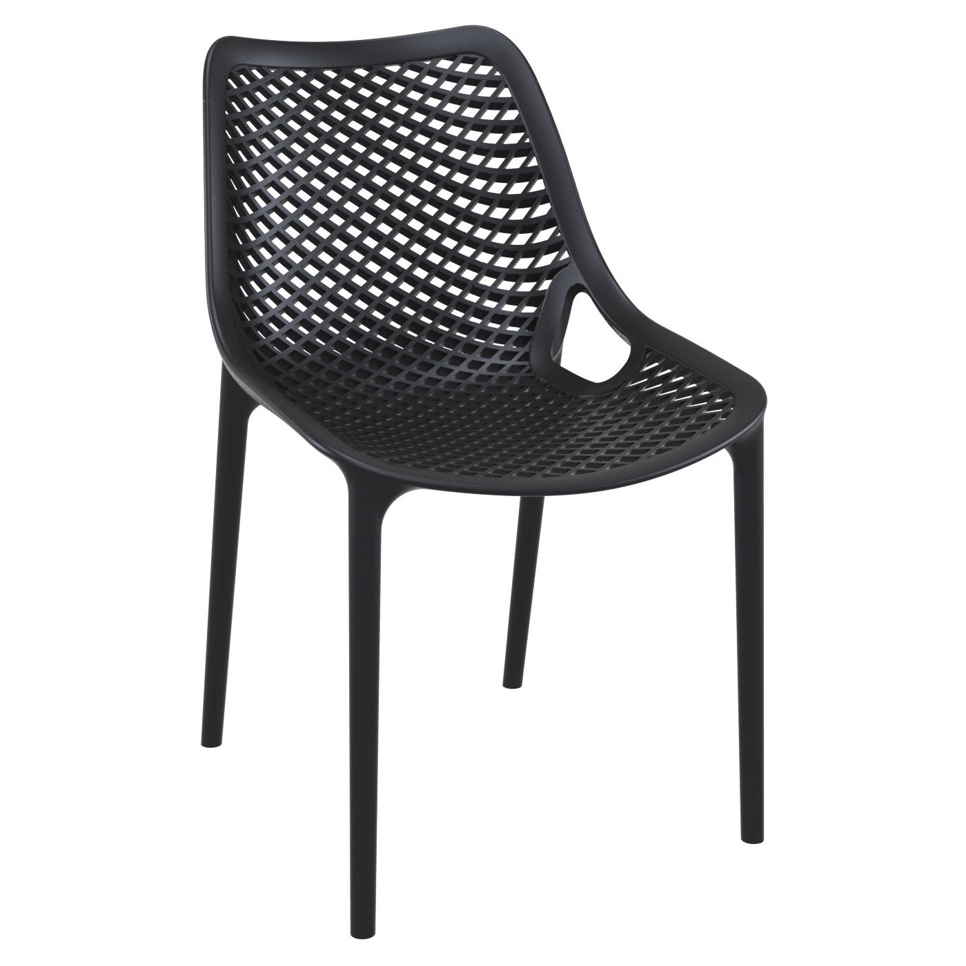 Farrah 2 Person Seating Set, Black