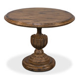Kasson Round Pine Wood Dining Table