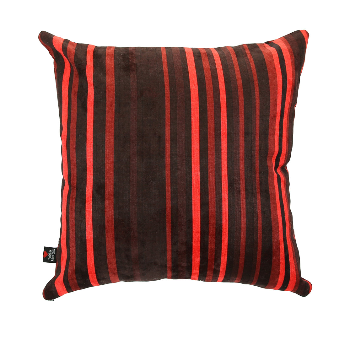 Alonzo Striped Square Throw Cushion