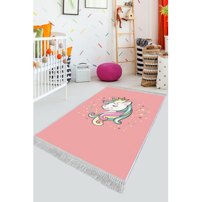 Tapis luxueux en velours (4,6 x 7,2 pi), tissu antibactérien à 100%, envers en coton antidérapant, hauteur des poils: 0,4 po | Lavable à la machine, impression numérique 3D | Parfait pour le décor du salon et de la chambre à coucher, doux et durable