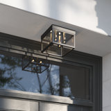 Bartek 4 - Bulb Outdoor Flush Mount