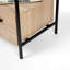 Nadia 40cm W Metal Bedside Table