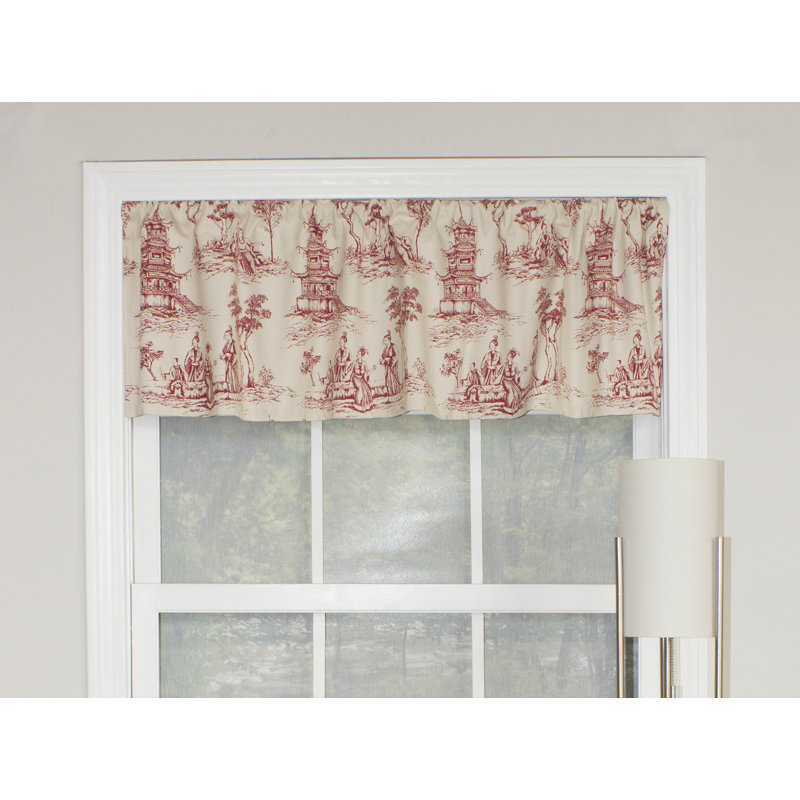 Jupe de fenêtre 50 po toile Garlington