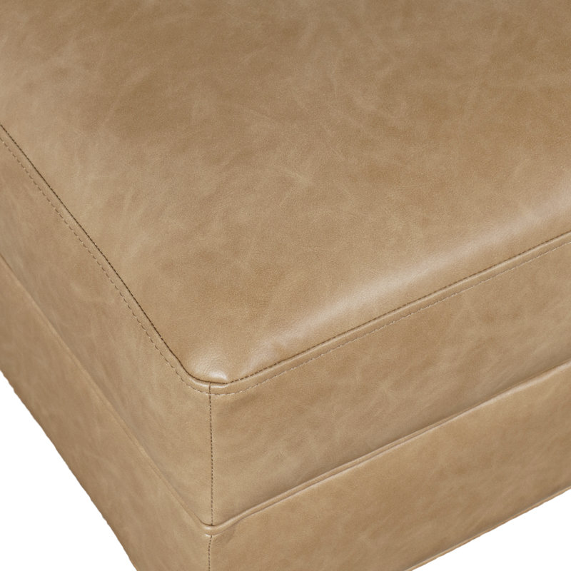 Banc modulaire en similicuir Banquette