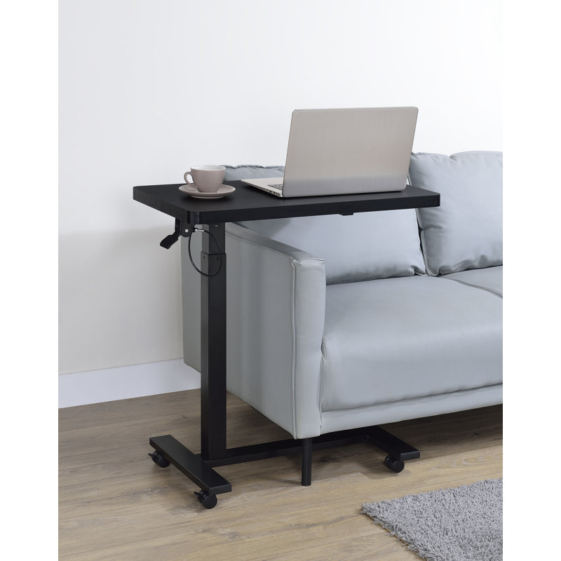Table d'appoint Westcam Pneumatic, Noir