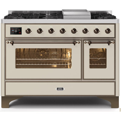 Majestic II 48" 5.02 cu. ft. Freestanding Dual Fuel Range with Griddle