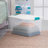 Sterilite 64 Quart Latching Storage Tote Box (12 Pack) + Deep Clip Box (4 Pack)