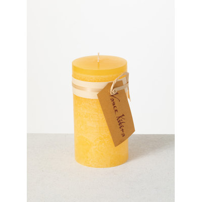 Bougie pilier non parfumée Vance Kitira