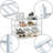 6 Pair Stackable Shoe Rack-436401741