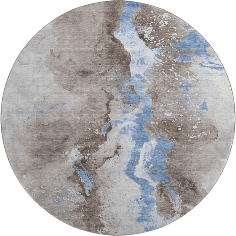 Premium Machine Washable Varroville AMF1712 Abstract Rug