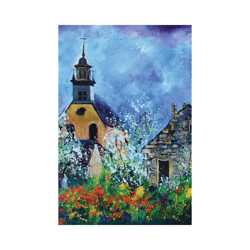 Spring In Foy by Pol Ledent - Wrapped Canvas Print, 20.32 cm H x 30.48 cm W