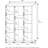 Luder 11-Cube Reversible Open Shelf Bookcase-1595112008