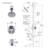 Single Handle Shower Faucet With Tub Spout, Shower Faucet Set with Shower Head-104234313