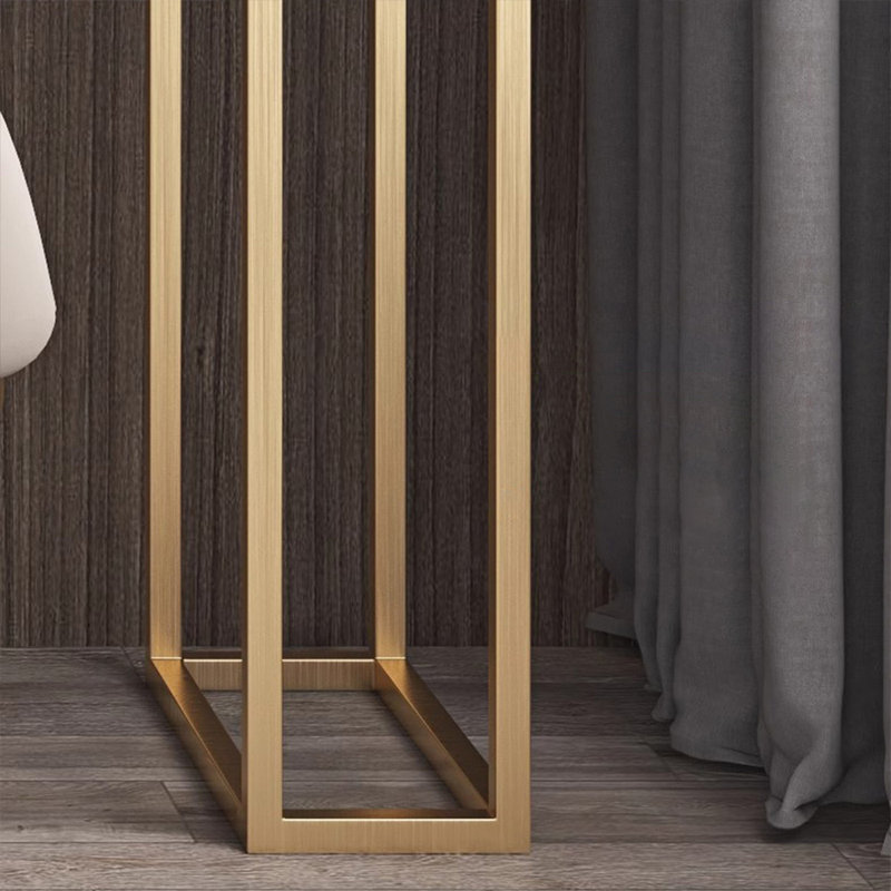 Coiffeuse avec miroir lumineux, 5 tiroirs, 1 chaise