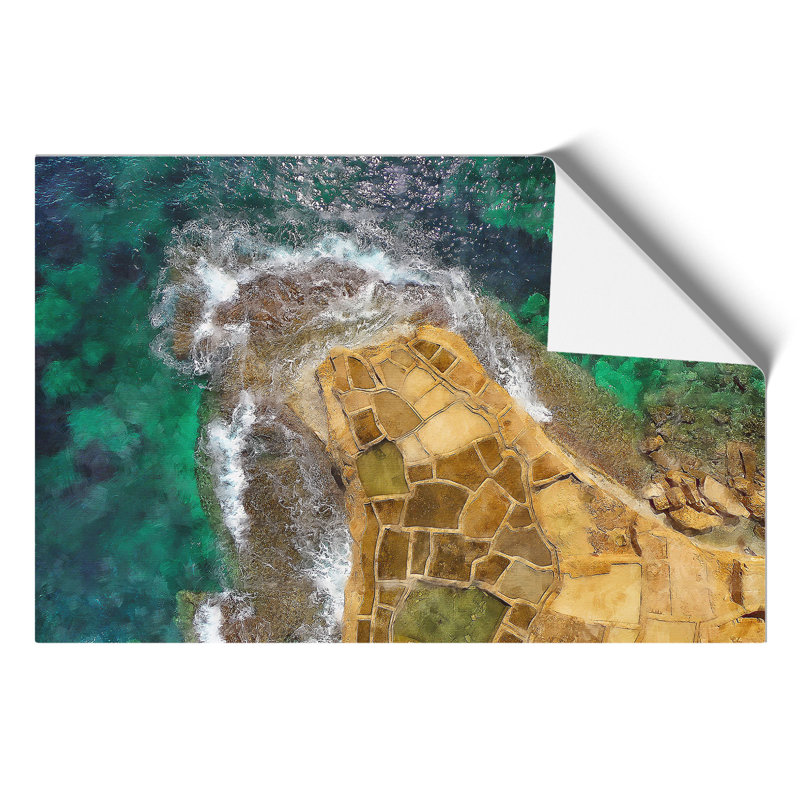 High Above Gozo Malta - No Frame Print, 21cm H x 30cm W x 0.1cm D