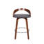 Chaise pivotante en similicuir-162345830-162345831