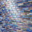 Artwave Iridescent 1X4 Polished Glass Mosaic Tile-798427600