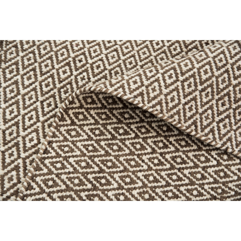 Sylvie Wool Geometric Indoor Rug, Rectangle 2' x 3'