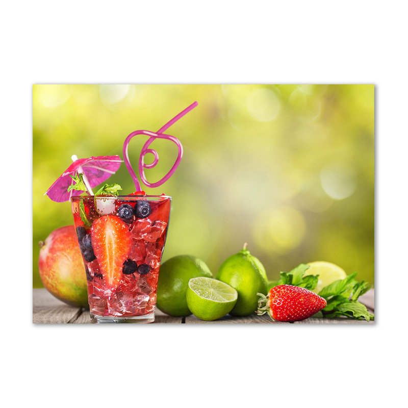 Fruit Cocktail - No Frame Print on Canvas
