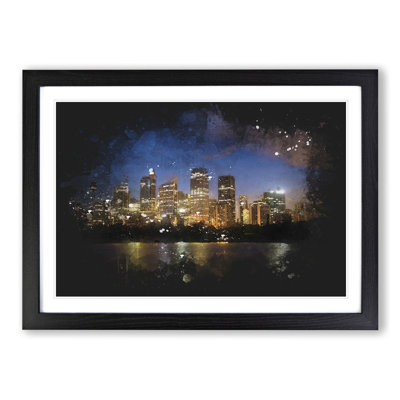 Sydney Skyline Vol.2 - Picture Frame Painting