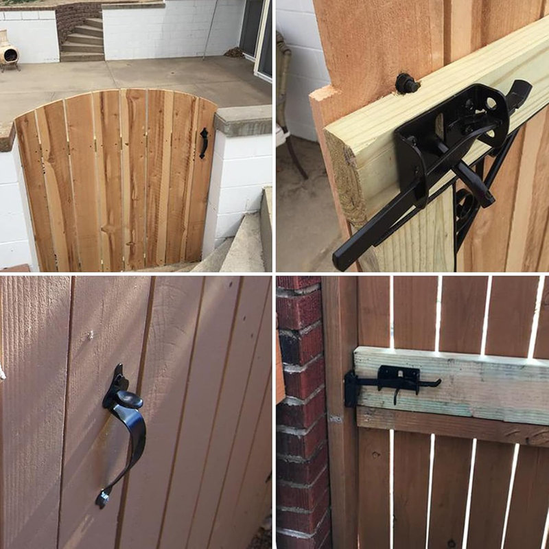 Gate Latch, Thumb Latch Hardware, Gate Latch For Wooden Fence He...