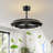 25" Modern UFO Integrated LED Ceiling Fan