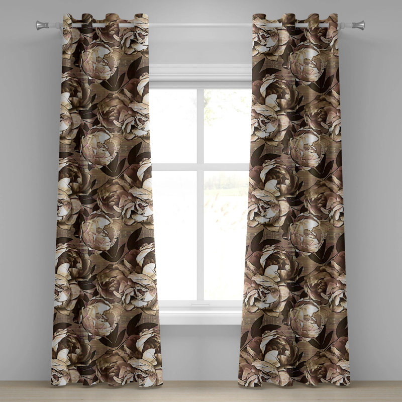 Binstead Semi Sheer Curtain Pair
