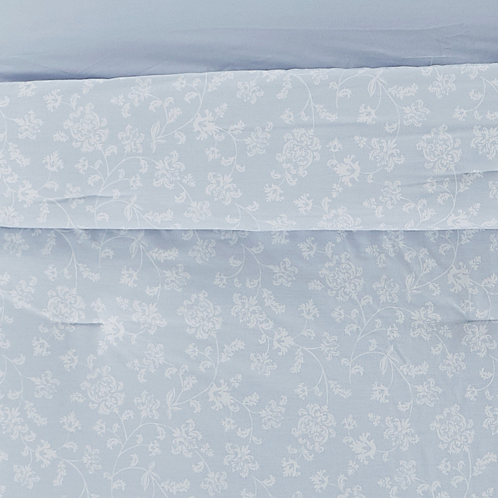 Shamont Classic Cotton Comforter Set, Twin Extra Long Comforter + 1 Standard Pillow Sham