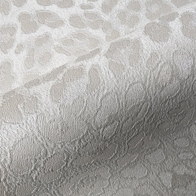 Peau de guépard léopard blanc cassé